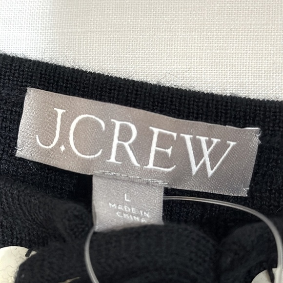 J.Crew NWT sequin tie-front cardigan in Merino wool - Picture 10 of 12